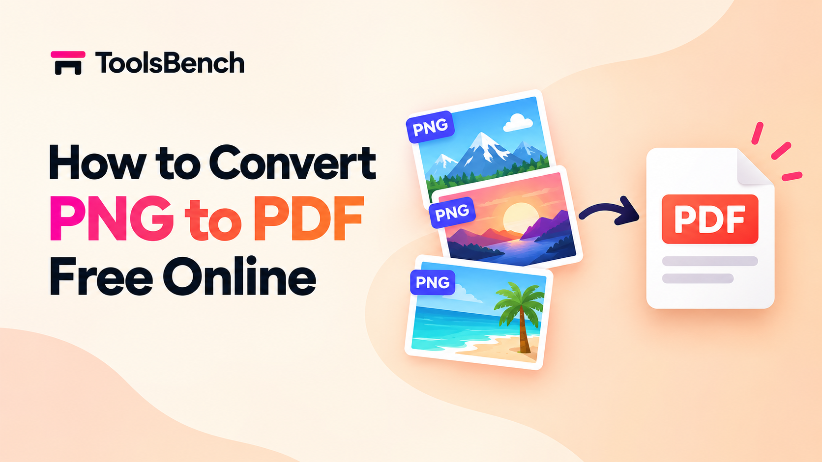 How to Convert PNG to PDF for Free Online